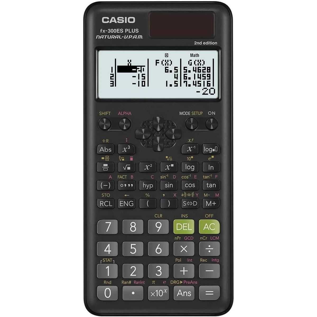 Casio fx-300ES PLUS Standard Scientific Calculator 2nd Edition for $9.78