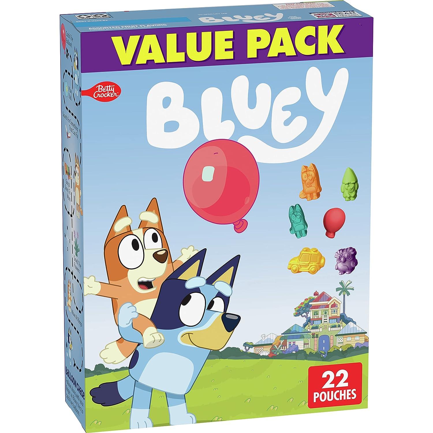 Betty Crocker Bluey Fruit Flavored Snacks for $4.11 Shipped