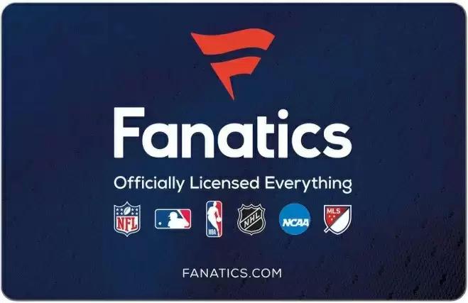 Fanatics Sports Apparel Discounted Gift Cards for 20% Off