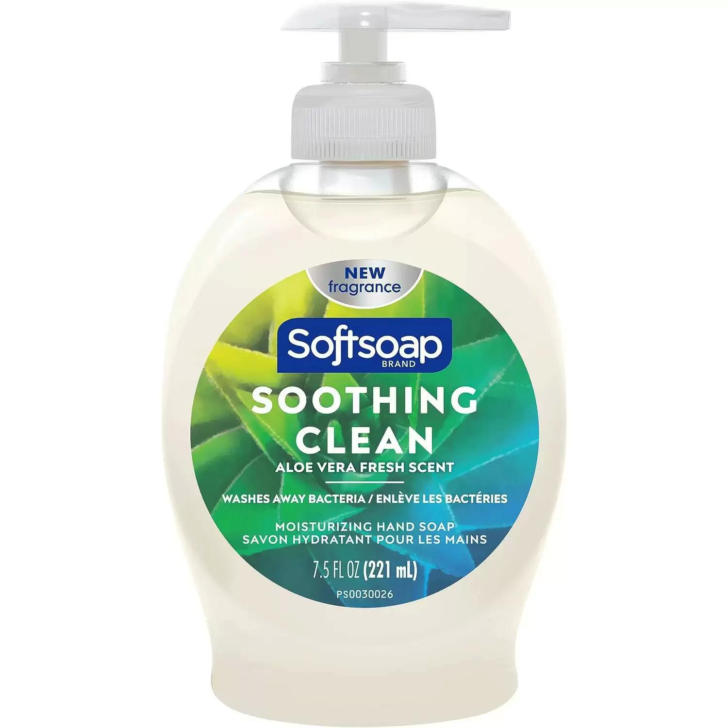 Softsoap Aloe Liquid Hand Soap for $1.24