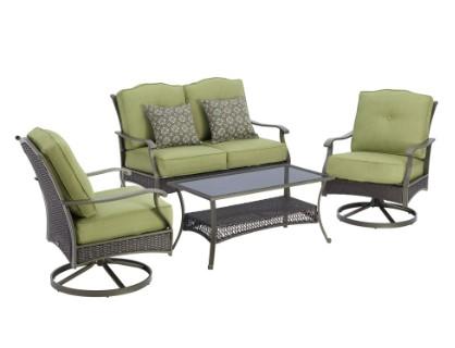 Better Homes and Gardens Providence 4-Piece Patio Conversation Set for $297 Shipped