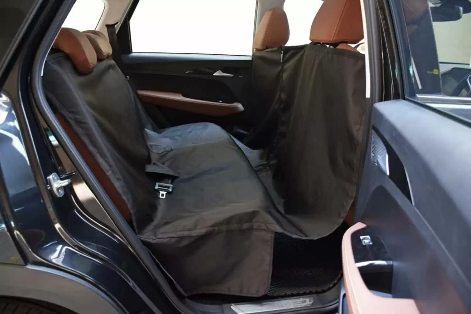 Amazon Basics Waterproof Car Back Bench Seat Cover Protector for Pets for $8.92