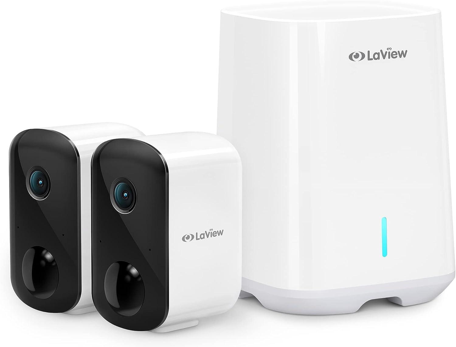 LaView 2-Pack 3MP Wireless 2K Security Camera for $49.50 Shipped