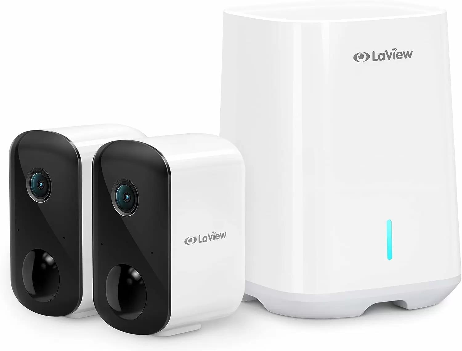 LaView 2-Pack 3MP Wireless 2K Security Camera for $42.99 Shipped