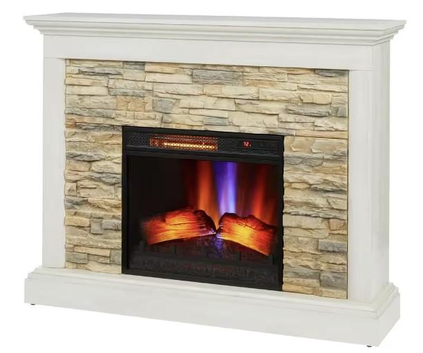 Home Decorators Collection Whittington Electric Fireplace for $129 Shipped