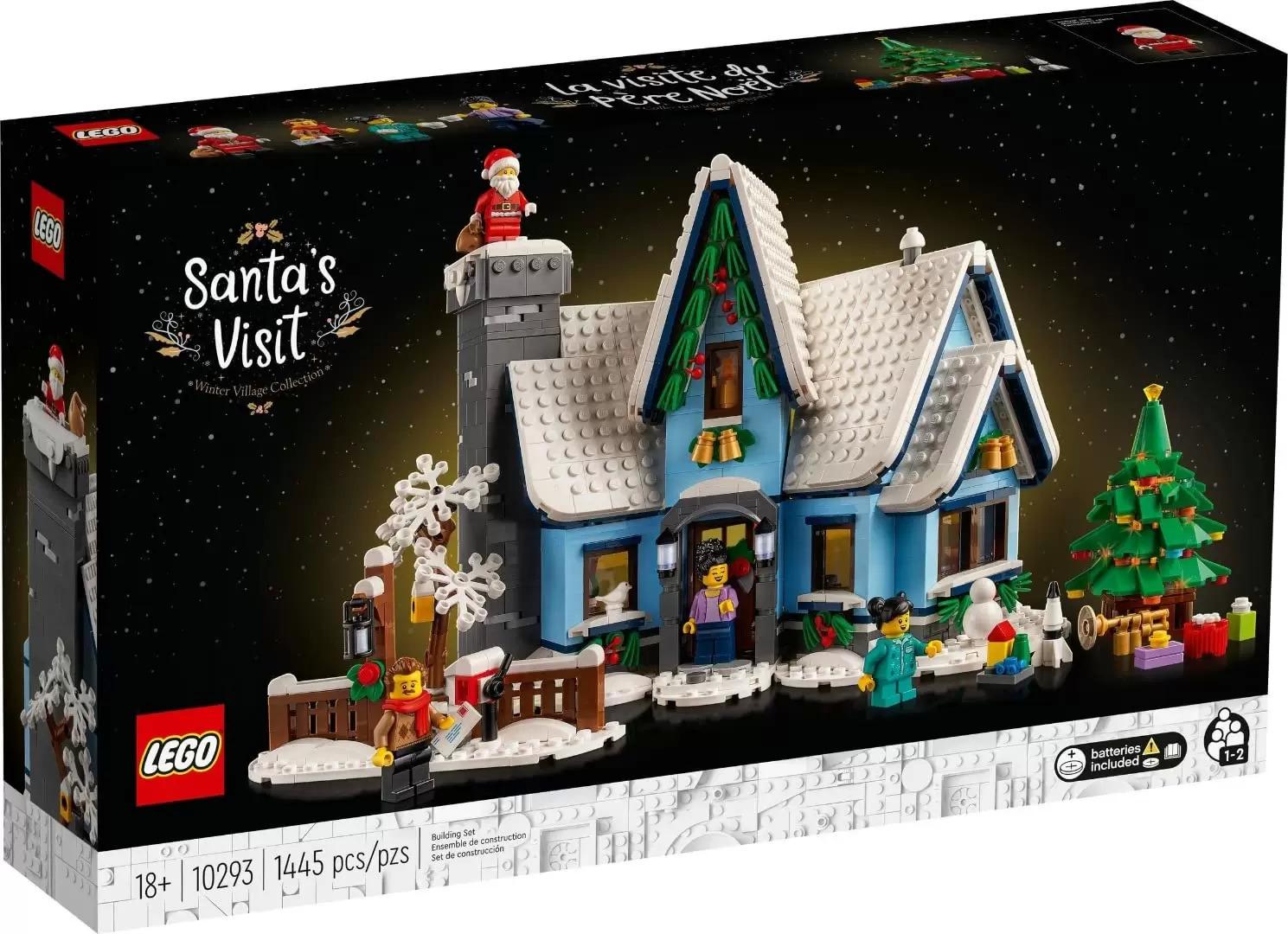 Lego Icons Santa's Visit Christmas House Set 10293 for $82.99 Shipped