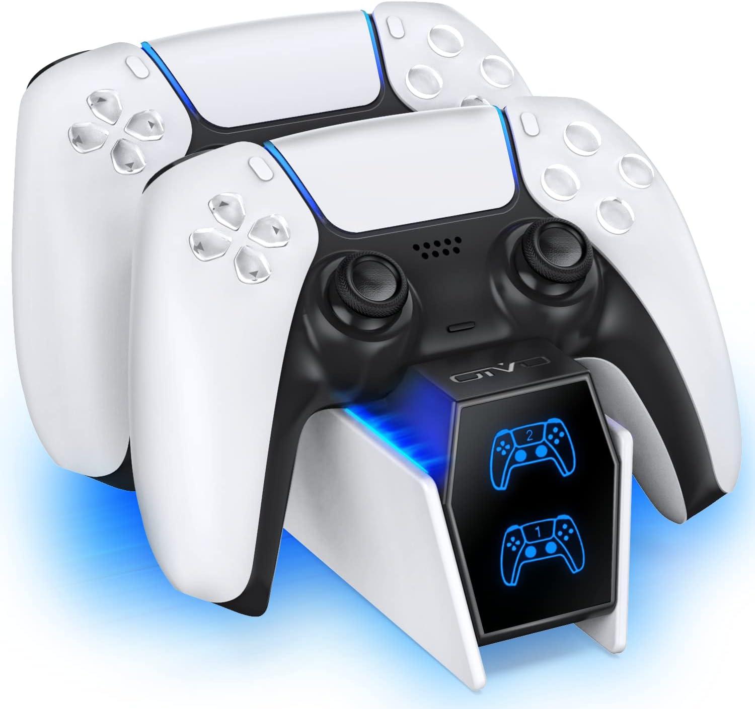 PlayStation 5 Fast Charging Dual Controller Dock for $7.99
