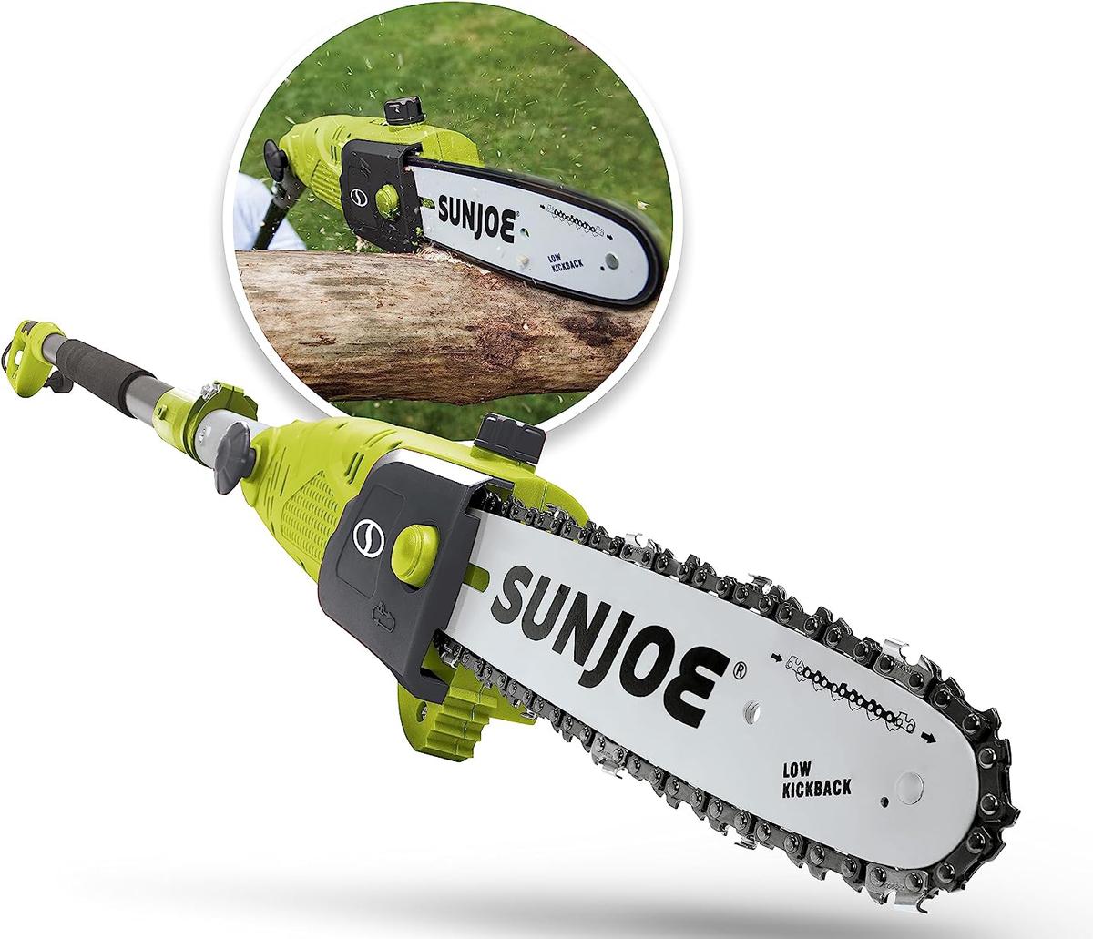 Sun Joe 10in 8A SWJ803E Corded Electric Multi-Angle Pole Chain Saw for $59.99 Shipped