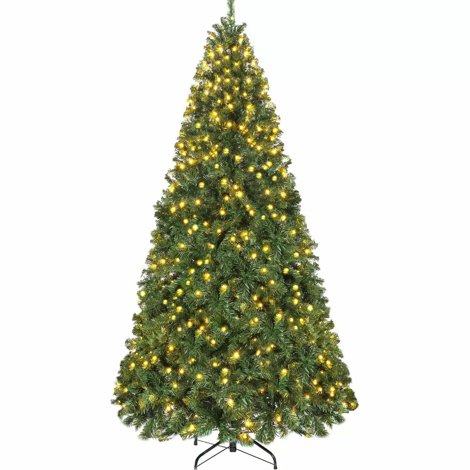 6.5ft Pre-lit Christmas Tree with Warm White Lights for $69.99 Shipped