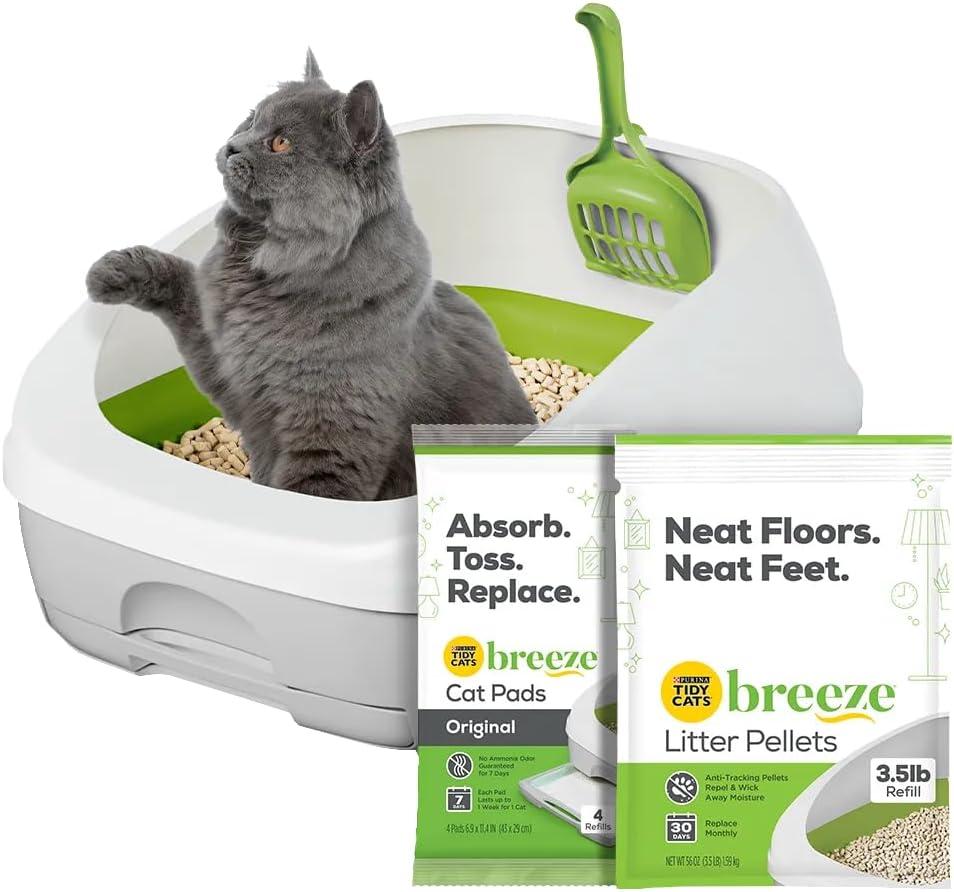 Purina Tidy Cats Litter Box System Starter Kit for $21.49