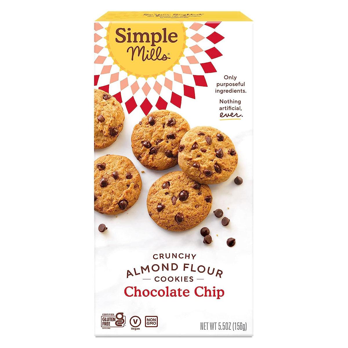 Simple Mills Almond Flour Crunchy Cookies for $2.40