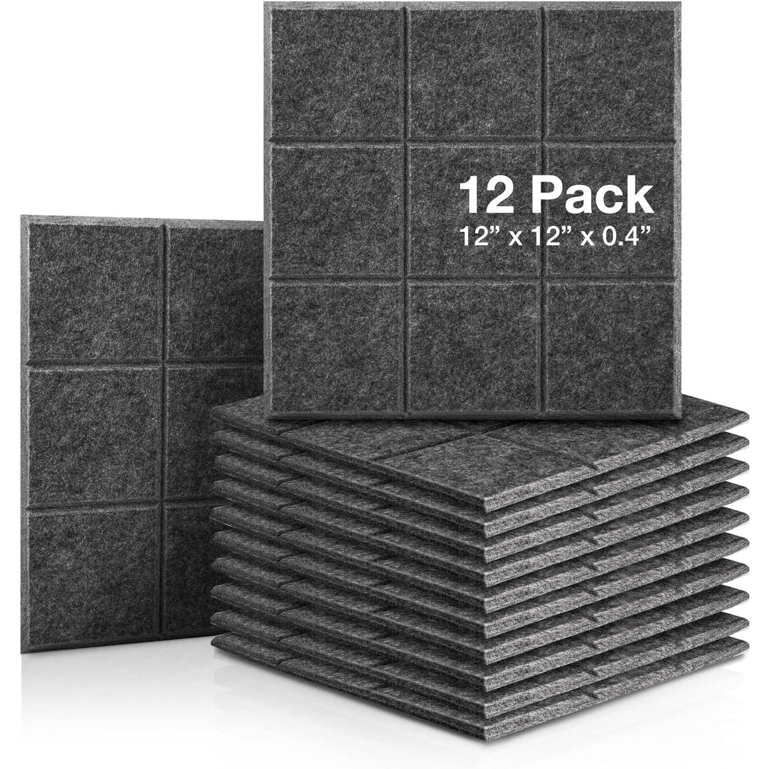 Fstop Labs Acoustic Foam Panels Acoustic Soundproofing Insulation for $13.20