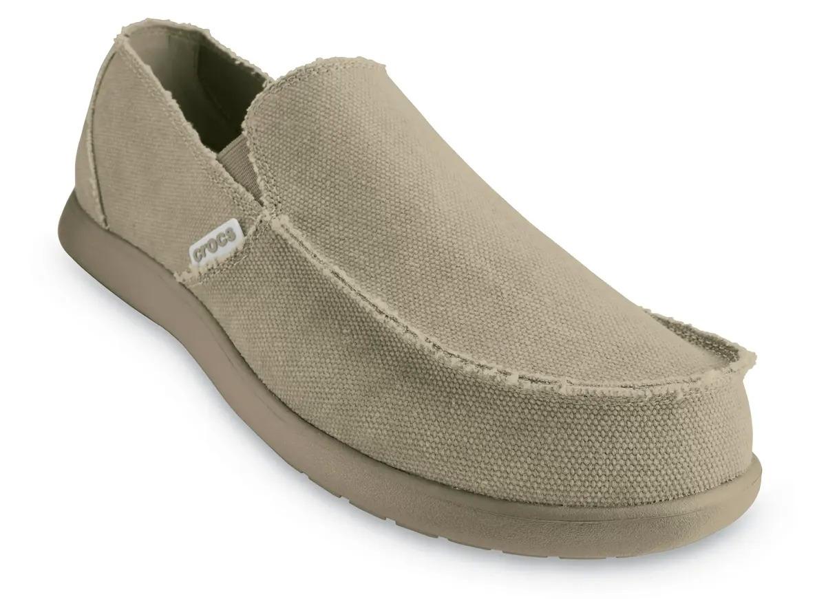 Crocs Mens Santa Cruz Slip-On Loafer Shoes for $22