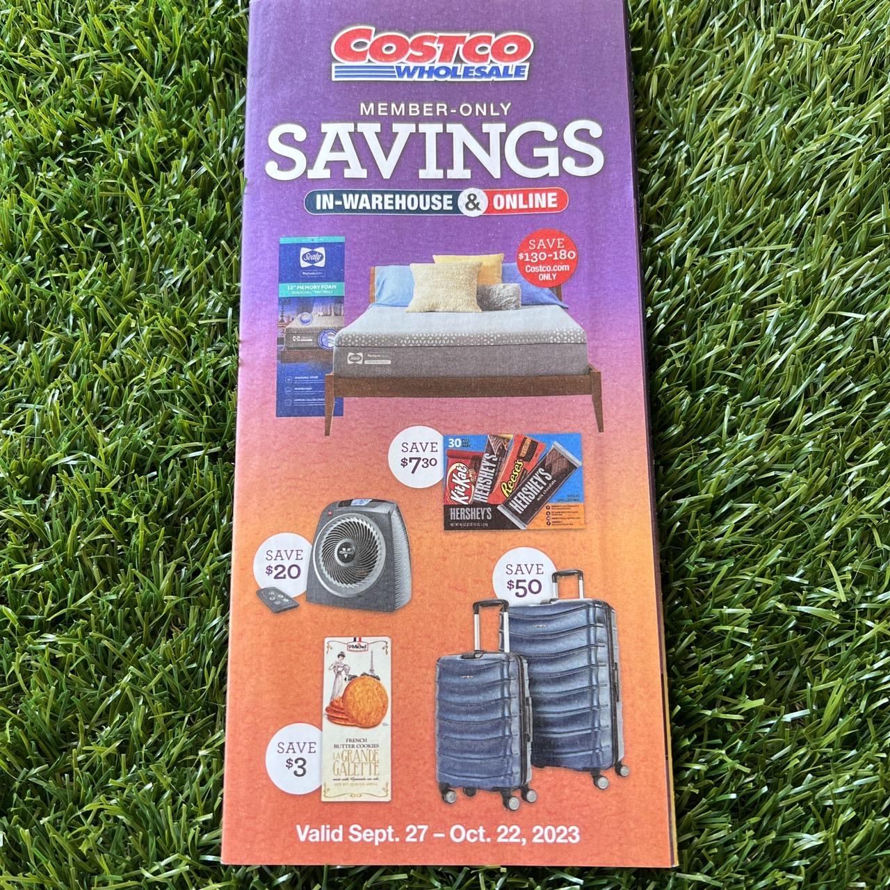 Costco In-Warehouse Hot Buys Flyer Ads For September 27 to October 22 2023