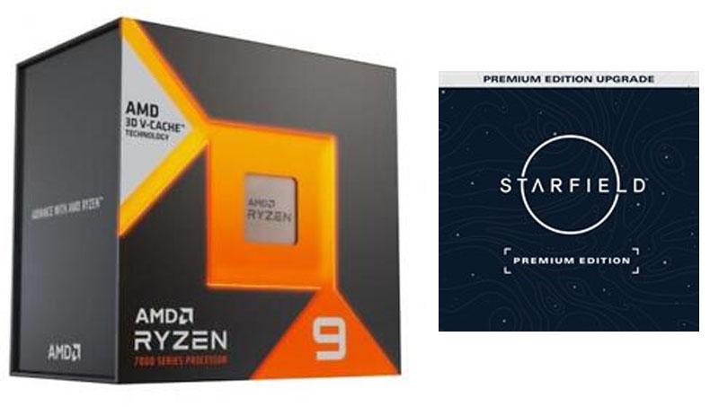 AMD Ryzen 9 7900X3D Desktop Processor + Starfield Premium Edition for $439 Shipped