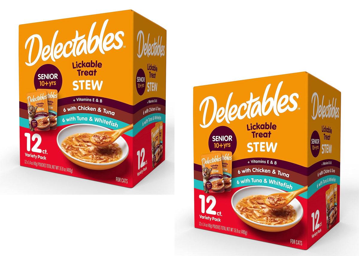 Hartz Delectables Stew Lickable Wet Cat Treats 24 Pack for $11.65 Shipped