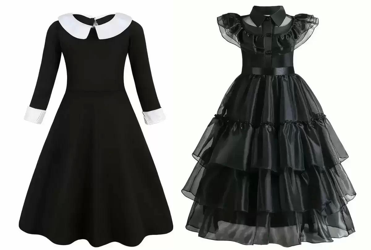 Wednesday Addams Halloween Costume from $17.37 Shipped