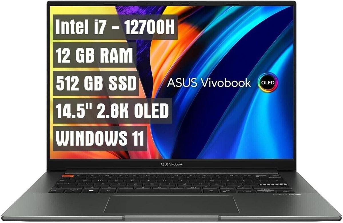 Asus 14.5in i7 12GB 512GB Notebook Laptop for $599 Shipped