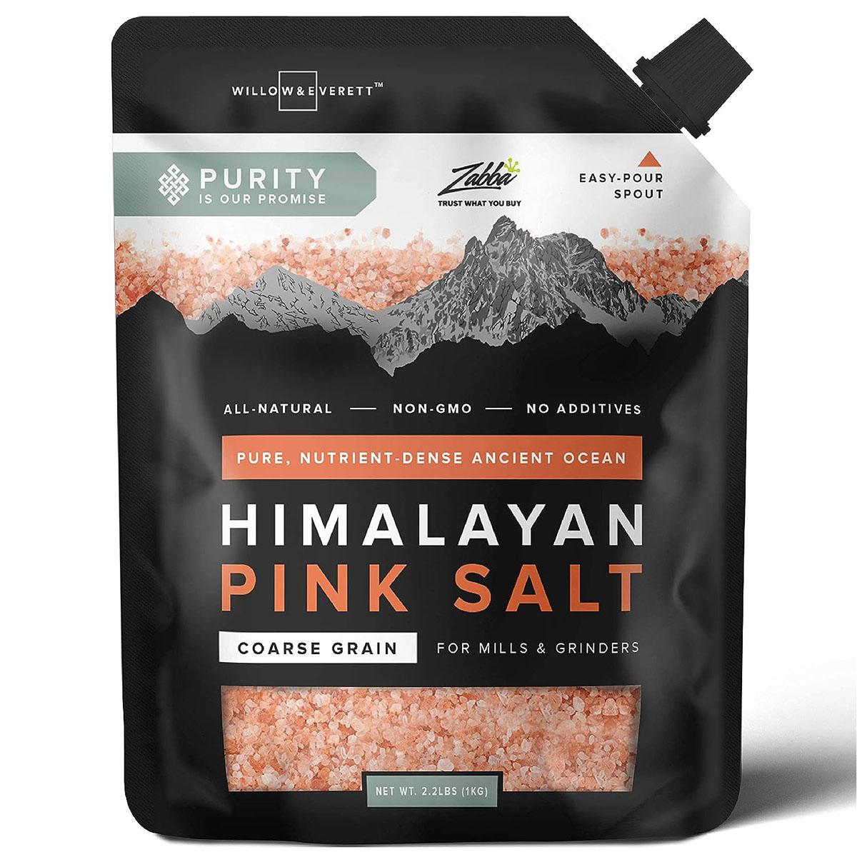 Willow and Everett Himalayan Pink Salt for $6.48 Shipped