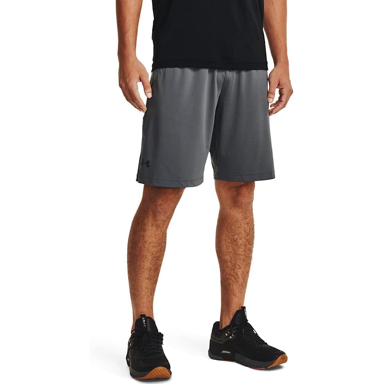 Under Armour Mens Raid 2.0 Gym Shorts Pitch Gray for $13.18