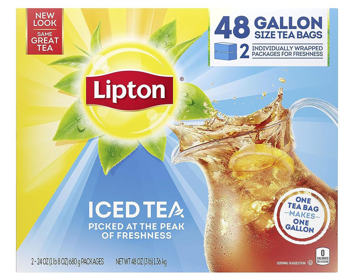 Lipton Gallon-Sized Iced Tea Bags 48 Pack for $4.98