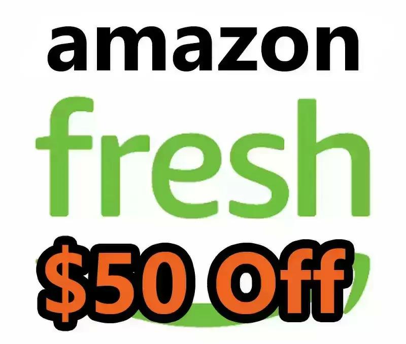 Amazon Fresh Grocery Deliveries Coupon $50 off $100