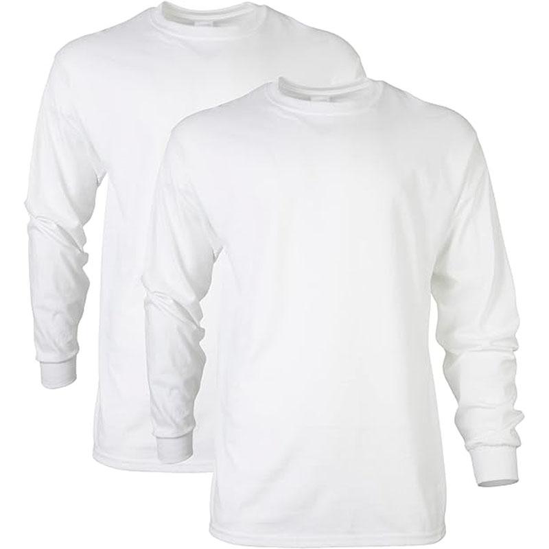 Gildan Mens Ultra Cotton Long Sleeve T-Shirts 2 Pack for $11.82 Shipped