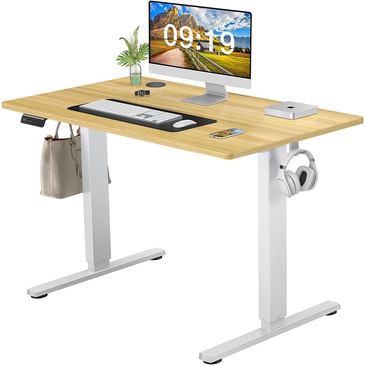 Standing Desk Adjustable Height Electric Standing Desk for $112 Shipped