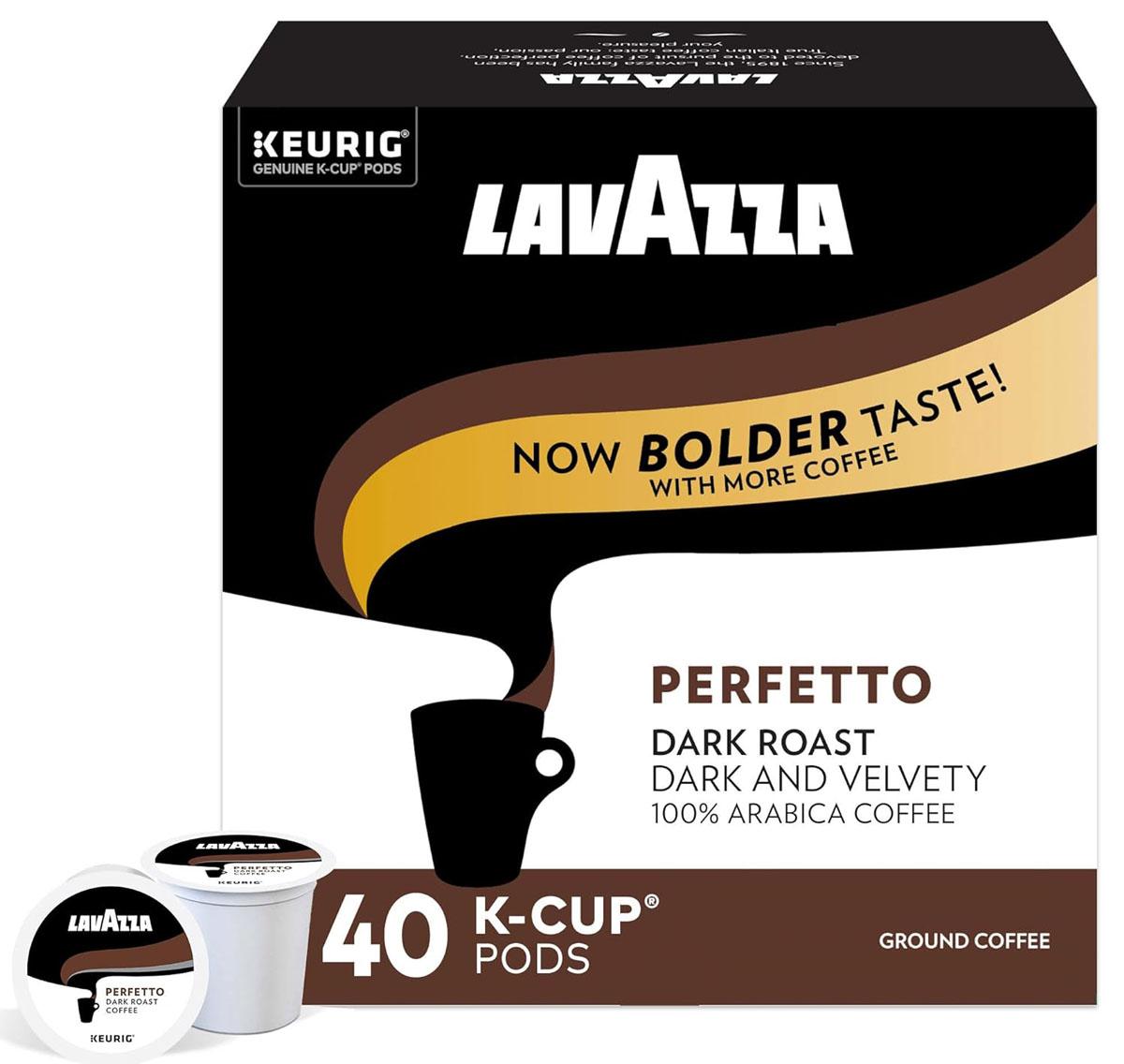 Lavazza Single-Serve Coffee K-Cups for Keurig Brewer 40 Pods for $12.63 Shipped
