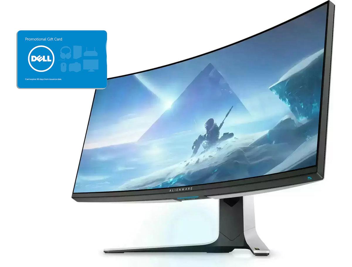 38in Alienware AW3821DW IPS Curved Monitor with $200 Gift Card for $899.99 Shipped