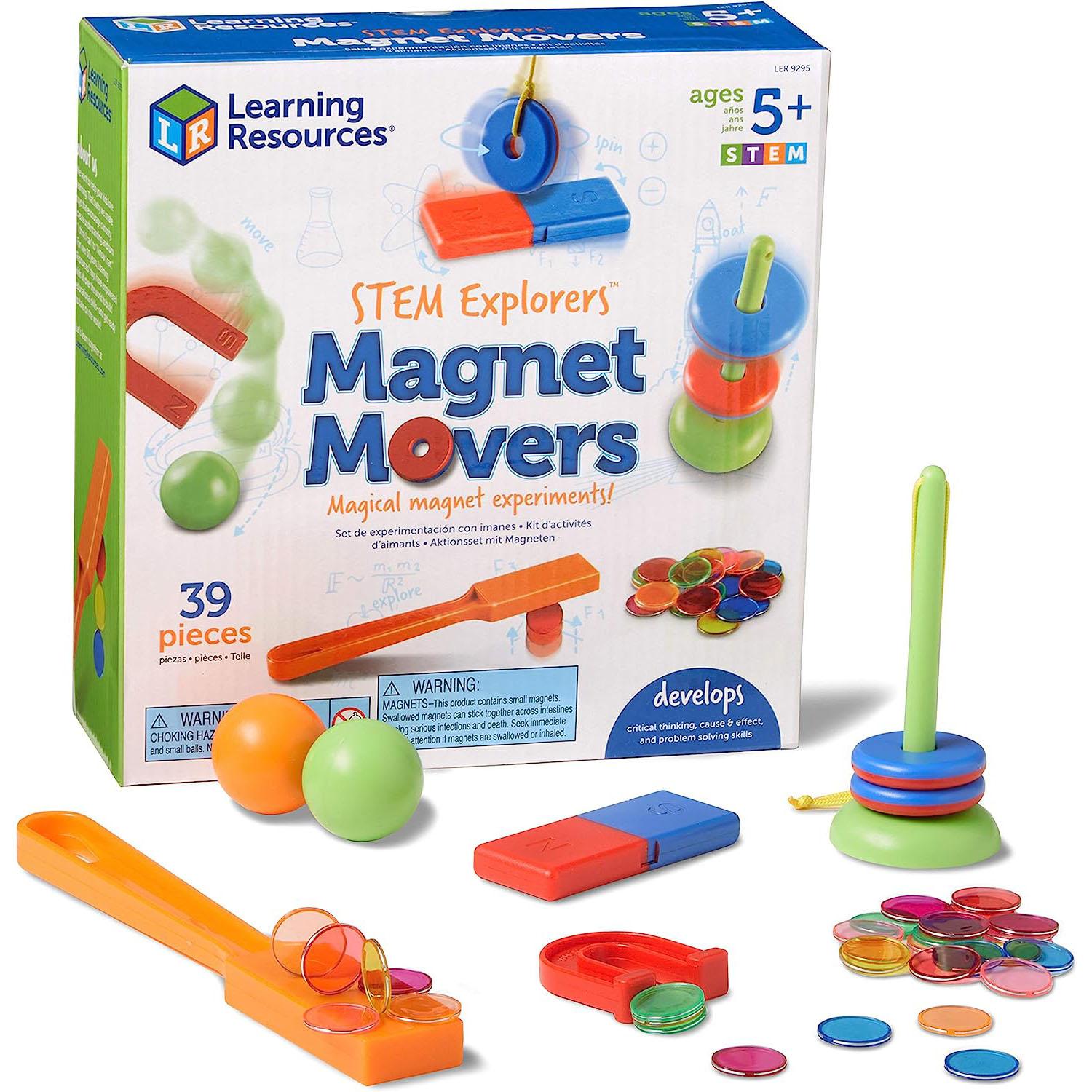 Learning Resources STEM Explorers Magnet Movers Kids Learning Toy for $7.87