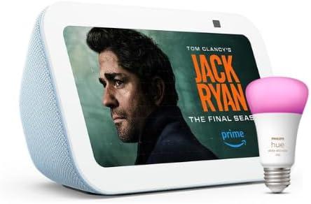 Amazon Echo Show 5 3rd Gen with Philips Hue Smart Bulb for $41.98 Shipped