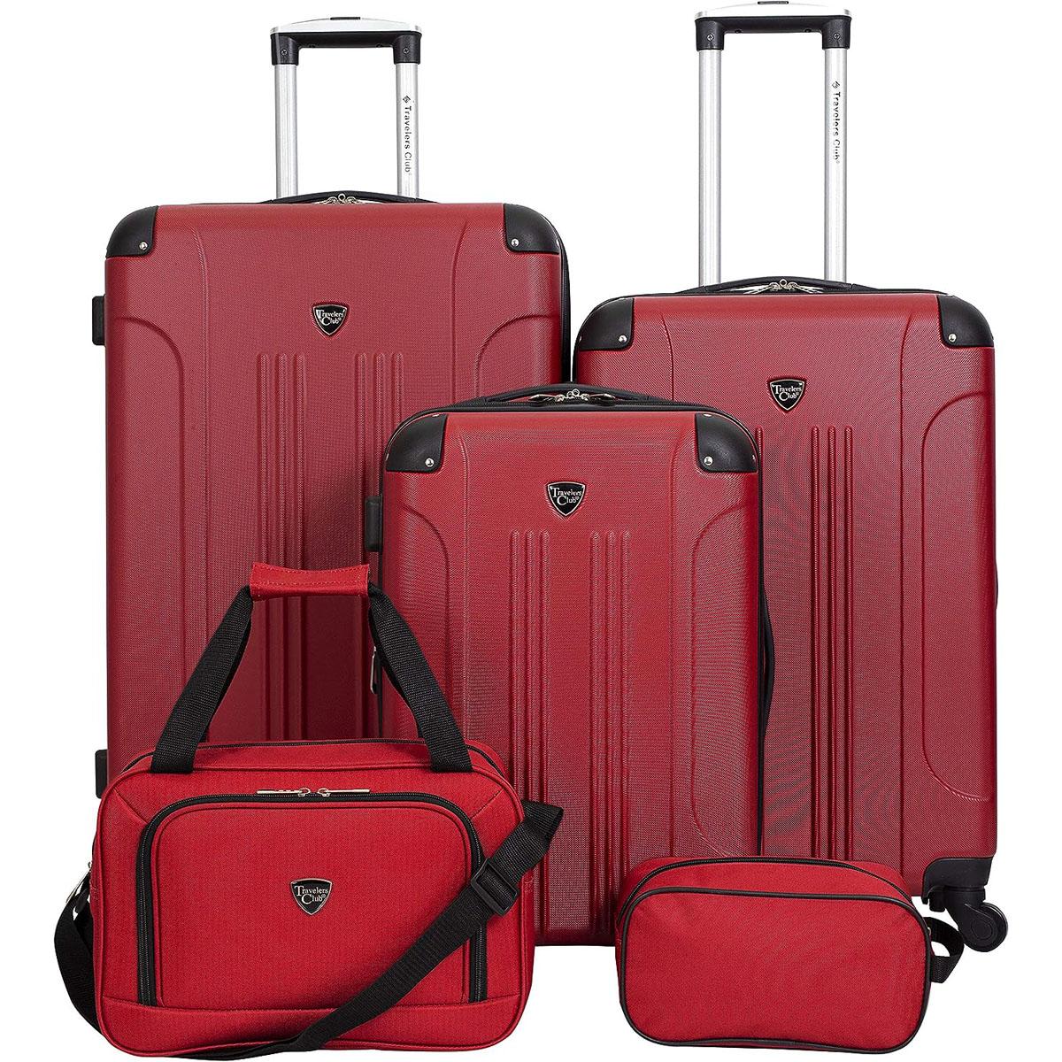 Travelers Club Chicago Hardside Expandable Spinner Luggages for $110.58 Shipped