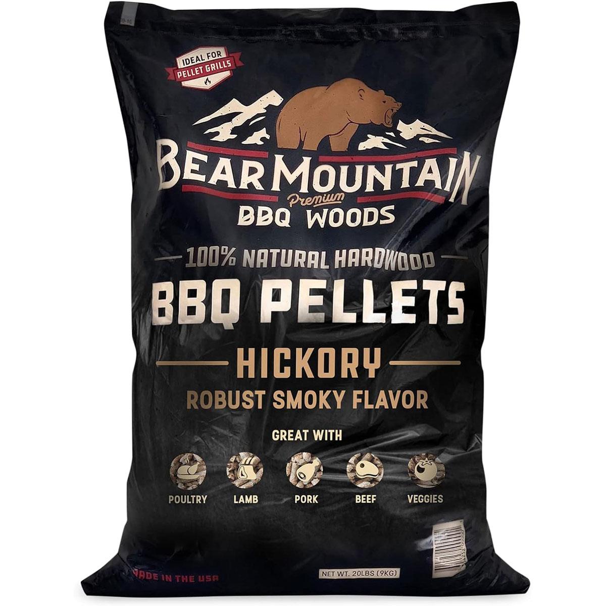 Mountain Premium BBQ Hardwood Smoker Pellets 40Lbs for $16.19