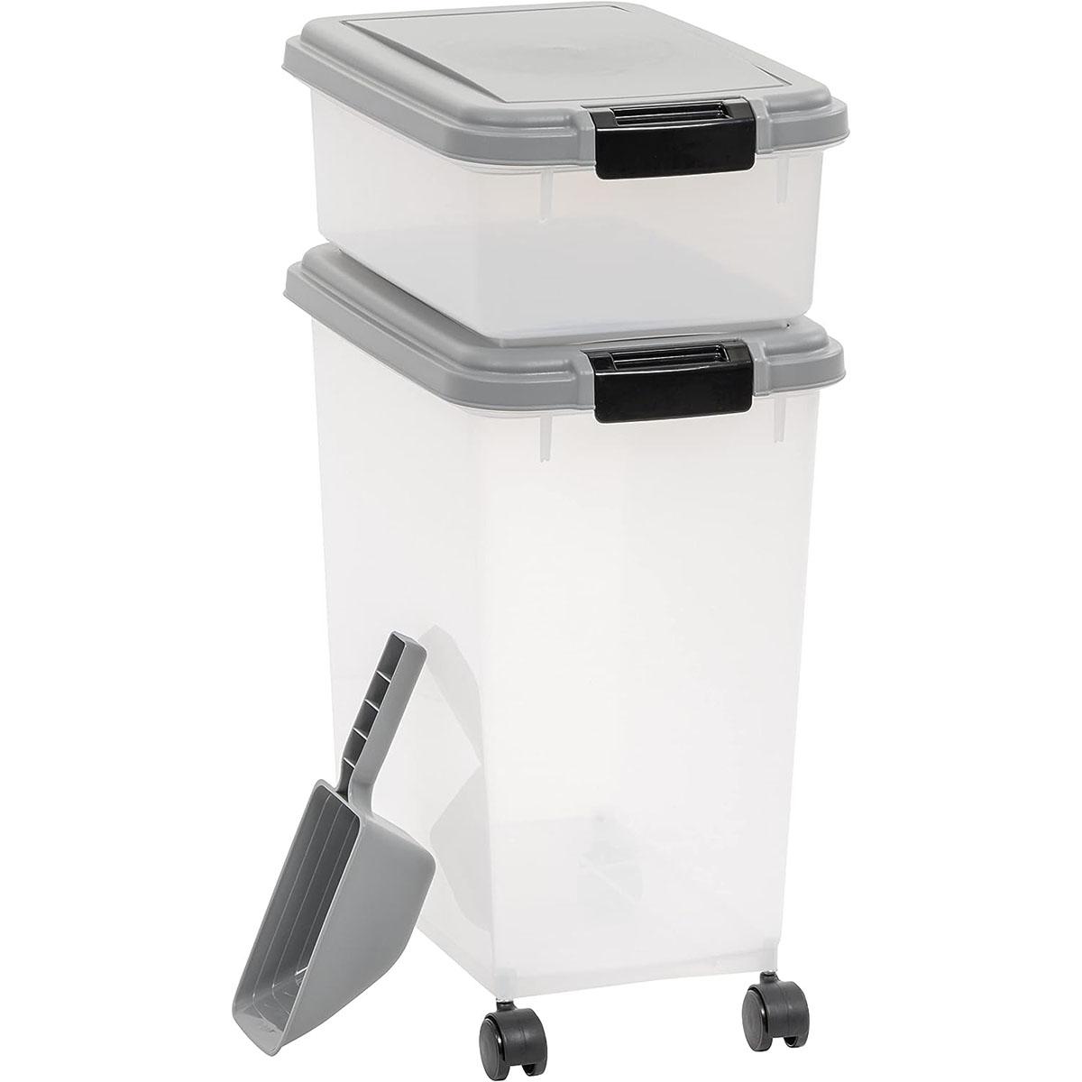 Amazon Basics Airtight Dog Food Storage Container Combo for $16.32