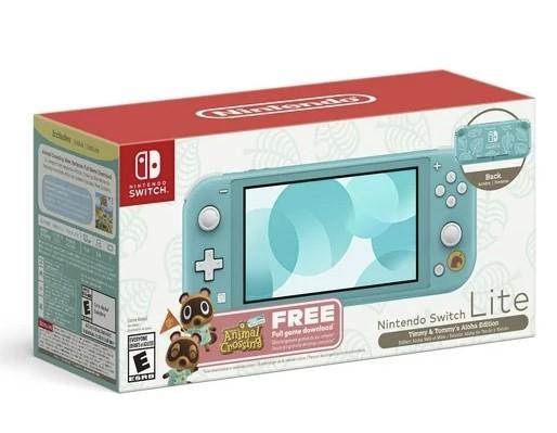 Nintendo Switch Lite Timmy and Tommys Aloha Edition System for $199 Shipped