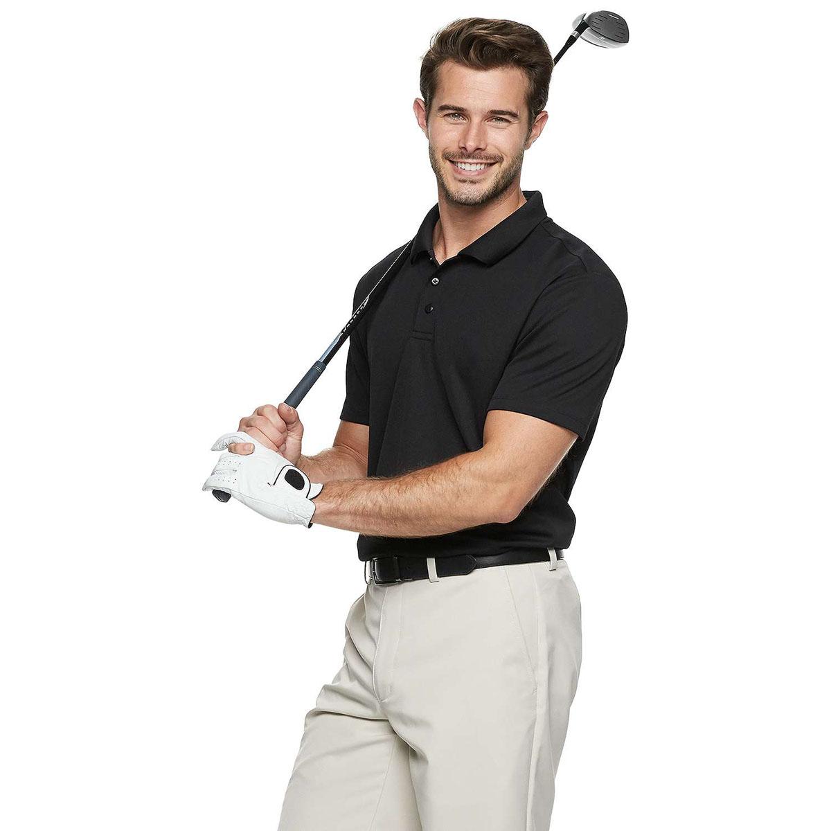 Tek Gear Mens Classic-Fit Golf Polo Shirt for $8