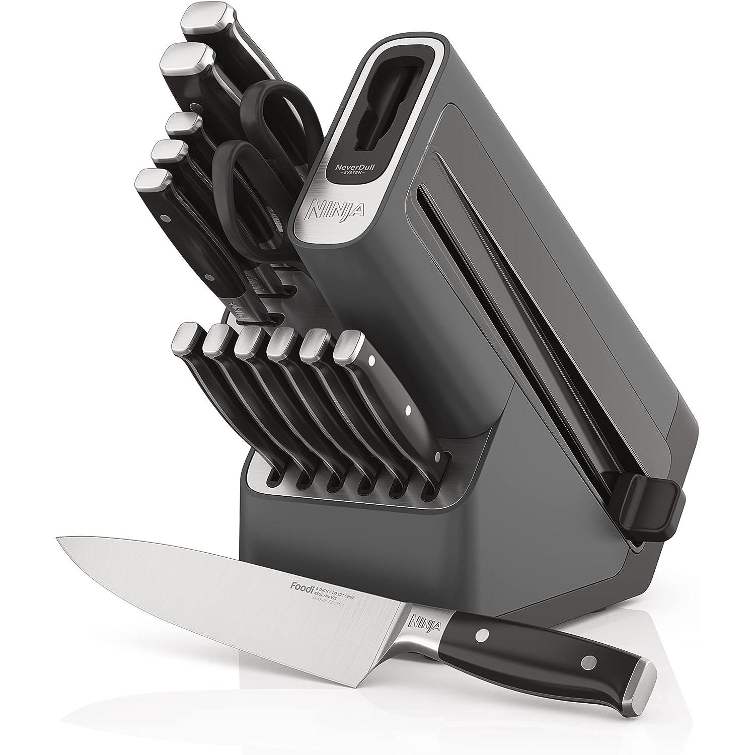 Ninja Foodi NeverDull Premium 14 Piece Knife System for $179.99 Shipped