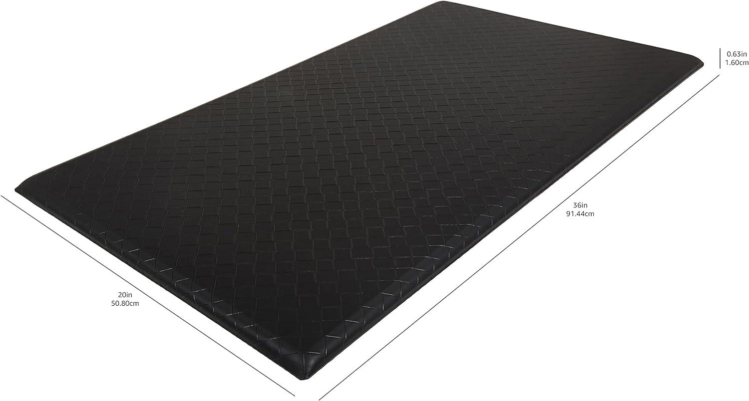 Amazon Basics 36in Rectangular Anti Fatigue Standing Comfort Mat for $12.87