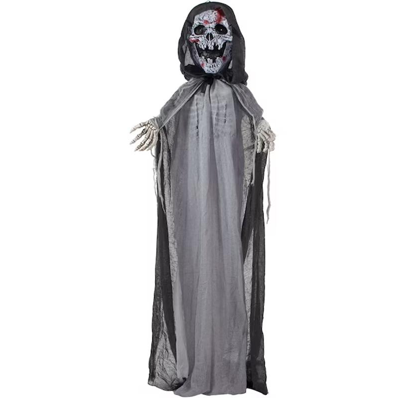 Haunted Hill Farm Lighted Animatronic Reaper for $19.99