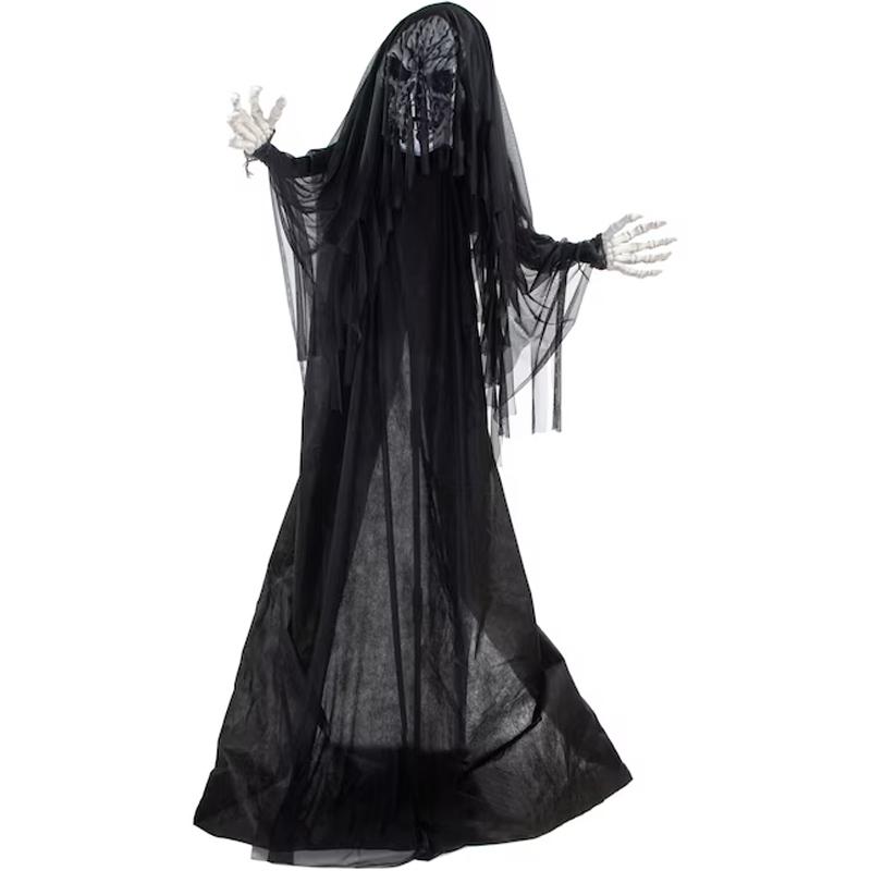 Haunted Hill Farm 60-in Lighted Animatronic Reaper for $19.99