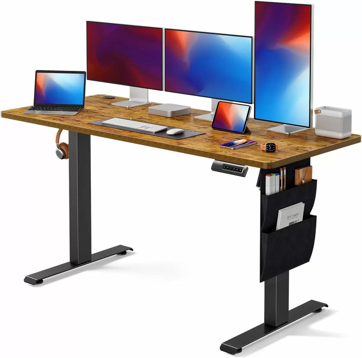 55in Marsail Adjustable Height Standing Desk for $114.99 Shipped