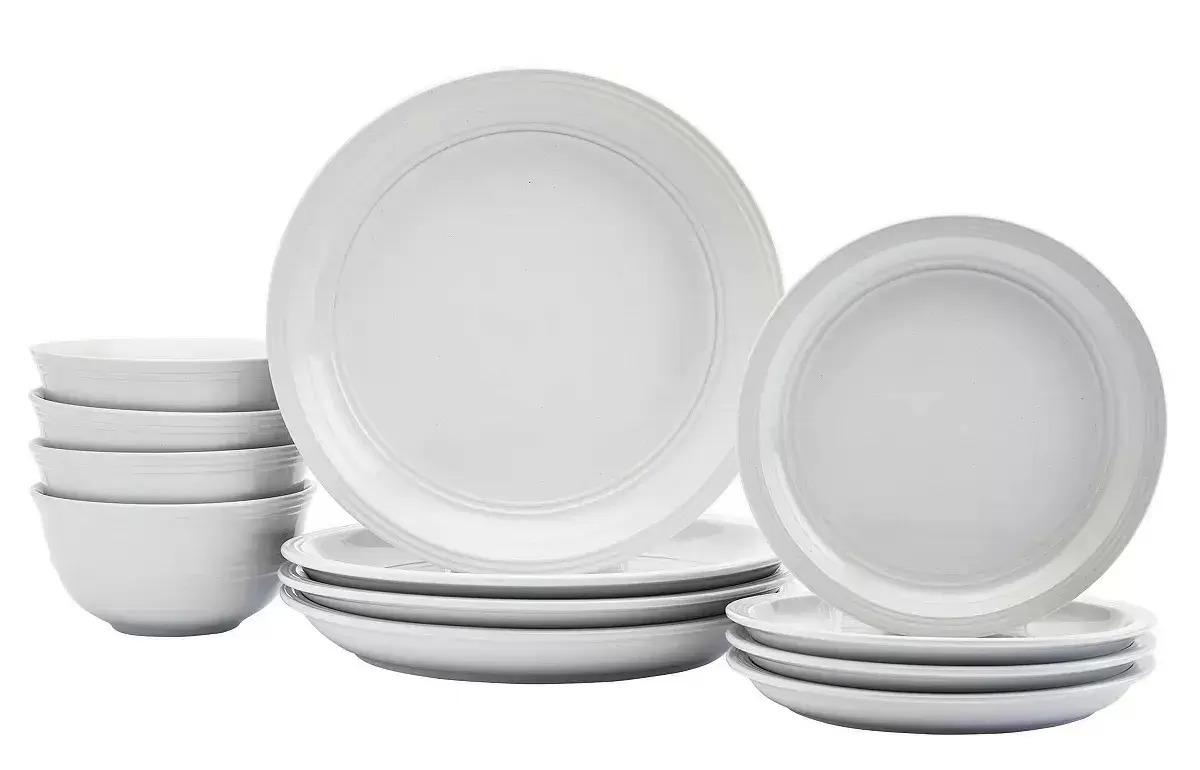 Tabletops Unlimited 12-Piece Dinnerware Set for $24.99