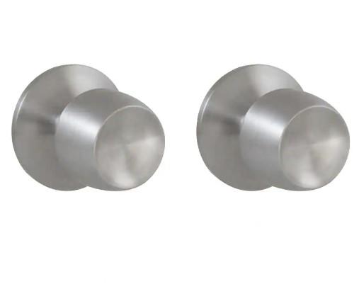 Defiant Brandywine Stainless Steel Door Knob Sets for $6.99 Shipped