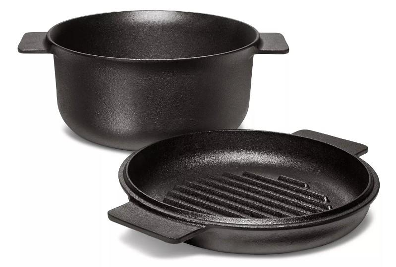 Oake Cast Iron Dutch Oven and Lid for $34.99 Shipped