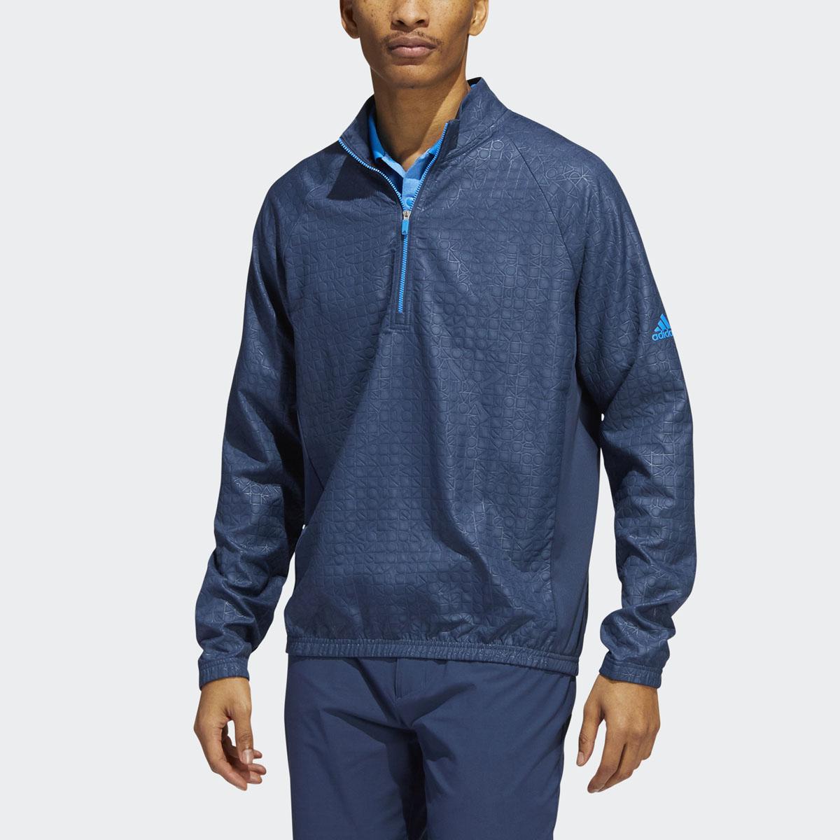 adidas Debossed Quarter-Zip Pullover for $14.40 Shipped