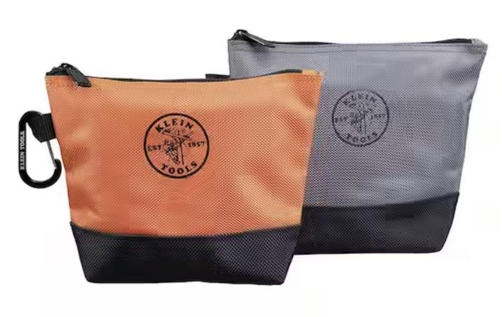 Klein Tools 9in Stand-Up Zipper Tool Bag 2 Packs for $11.98 Shipped