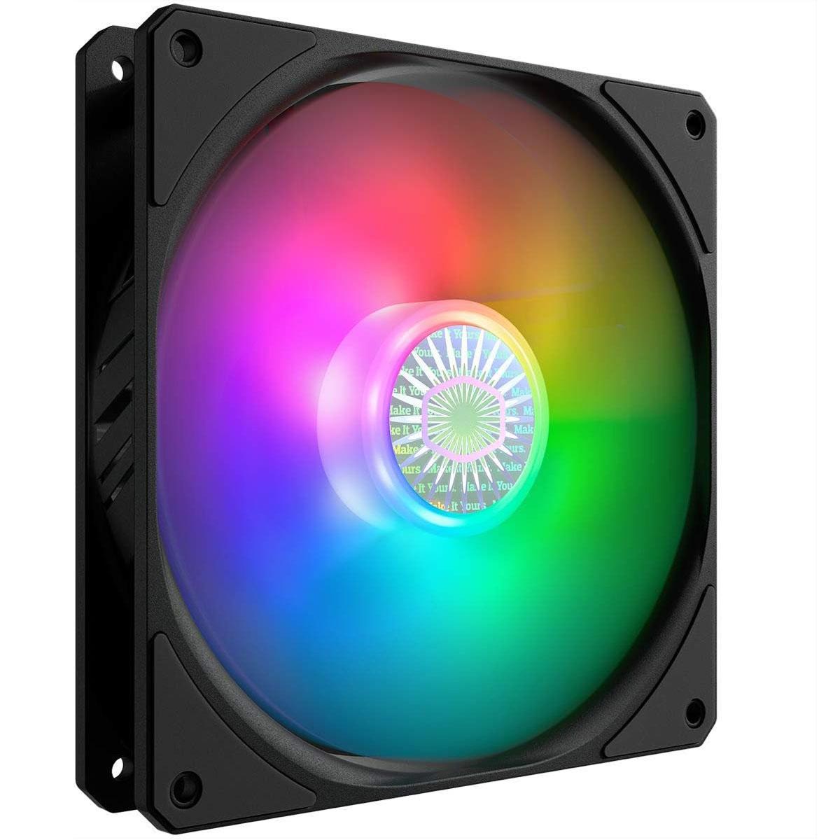 Cooler Master SickleFlow 140 V2 ARGB Square Frame Fan for $5.99