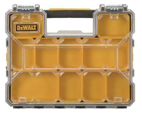 DeWALT 10-Compartment Shallow Pro Small Parts Organizer for $12.88