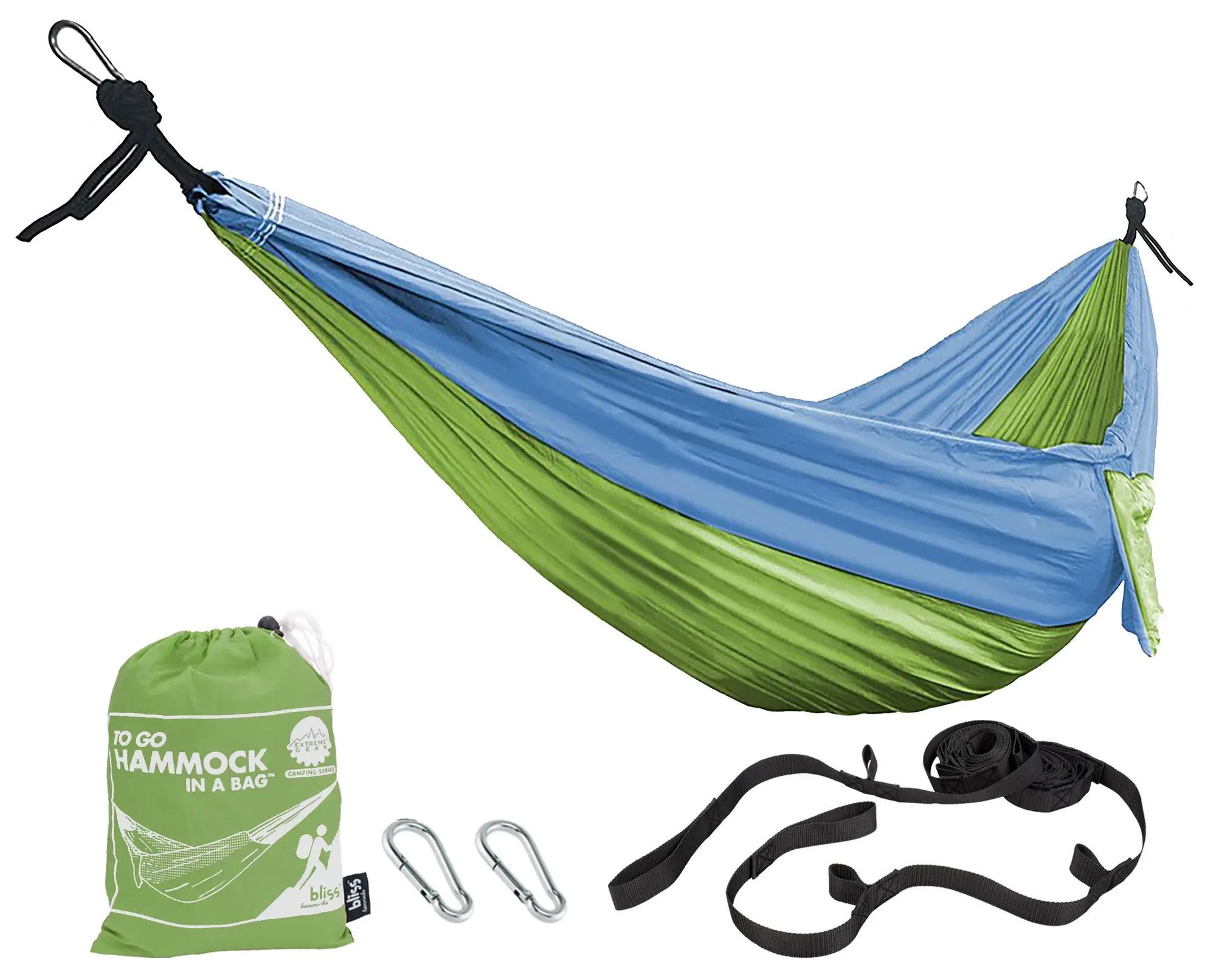 Bliss Hammocks Portable Travel Camping Hammock in a Bag for $9.99